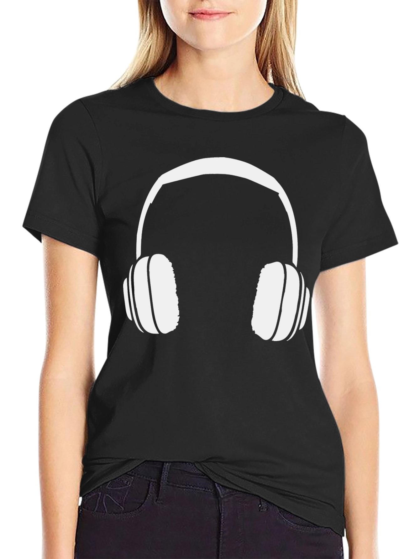 Cool Headphone Graphic T-Shirt