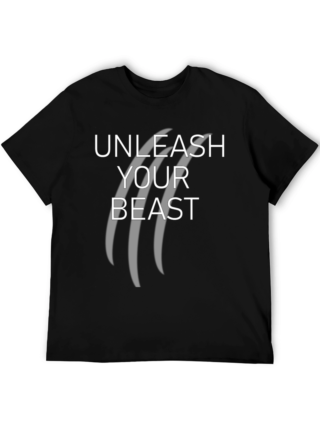 Unleash Your Beast Black Graphic Tee