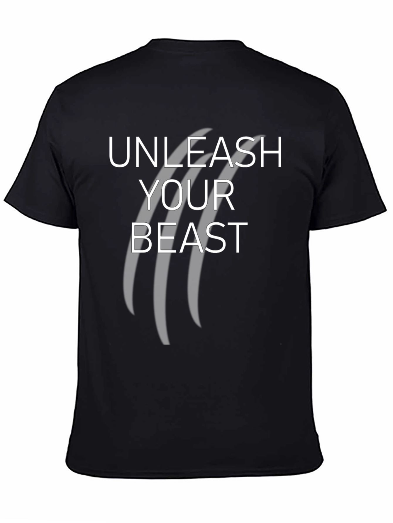 Unleash Your Beast Black Graphic Tee