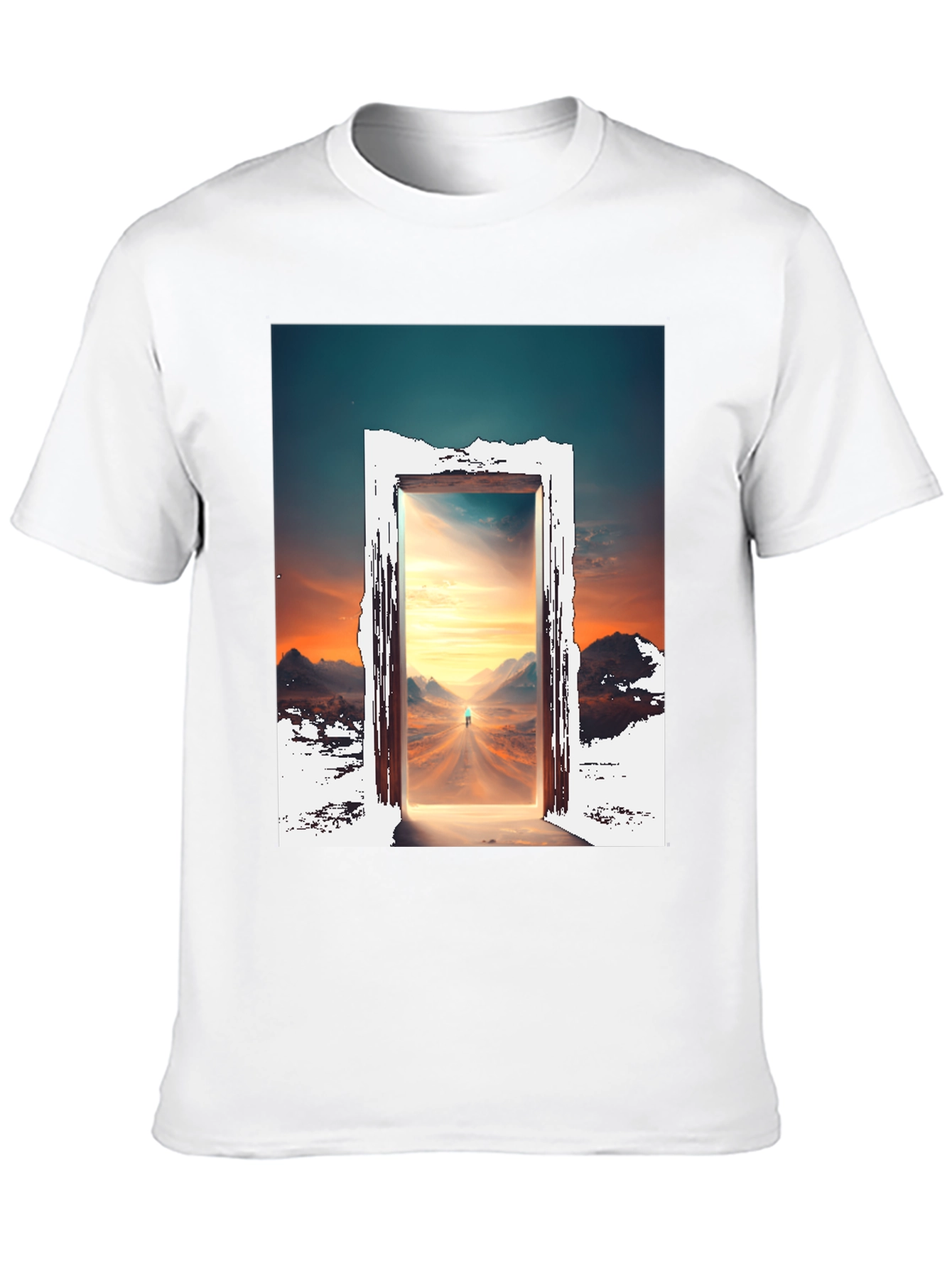 Mystical Doorway T-Shirt - Portal Graphic Tee