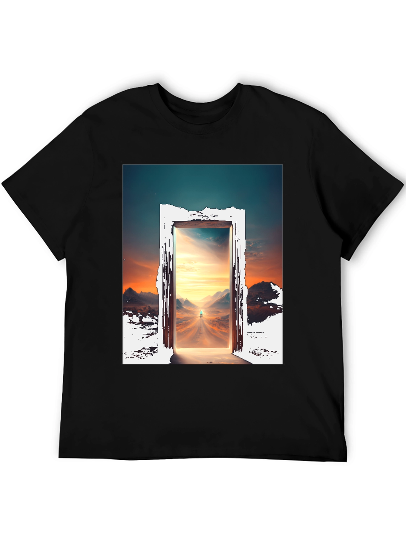 Mystical Doorway T-Shirt - Portal Graphic Tee