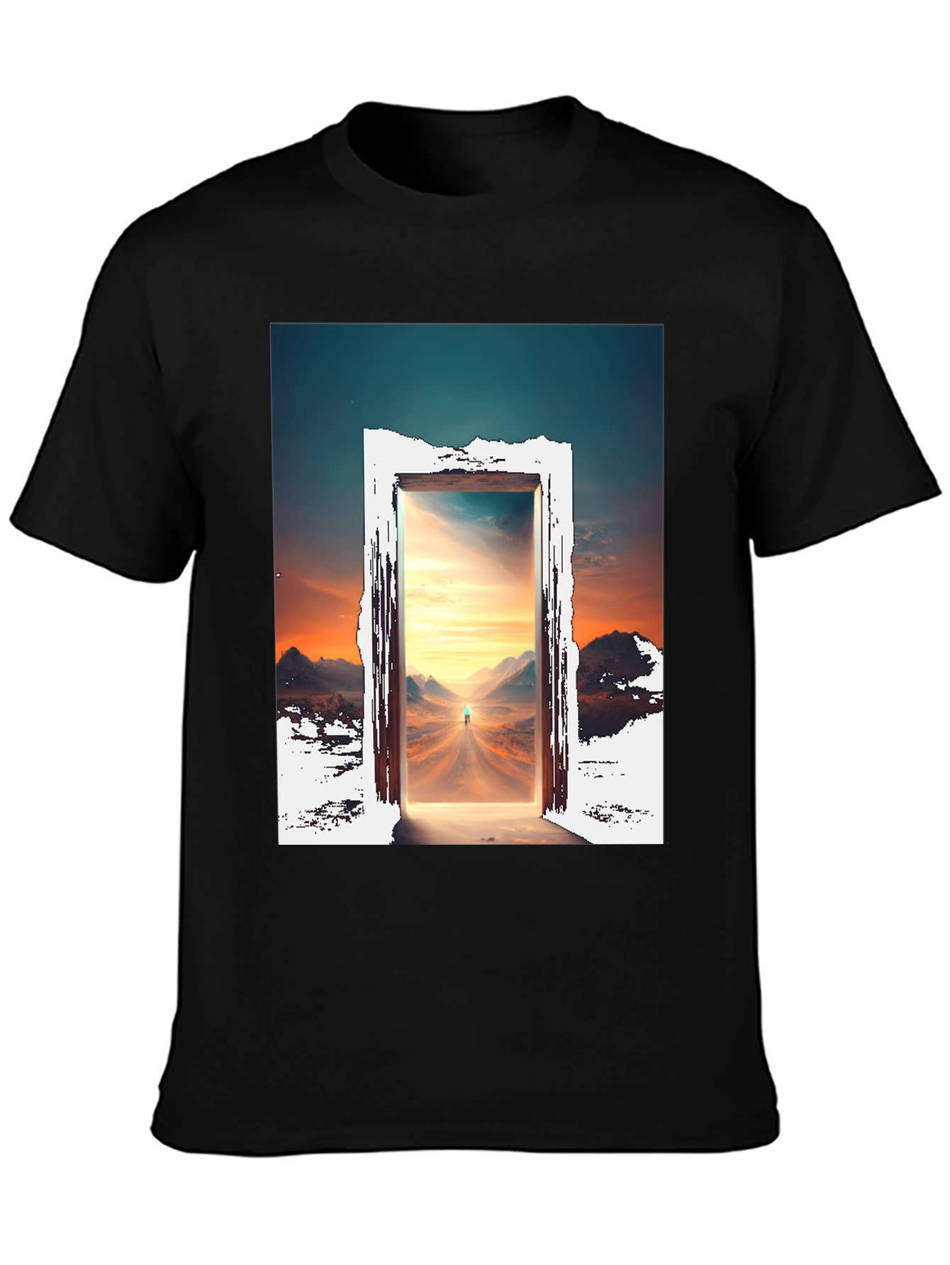 Mystical Doorway T-Shirt - Portal Graphic Tee