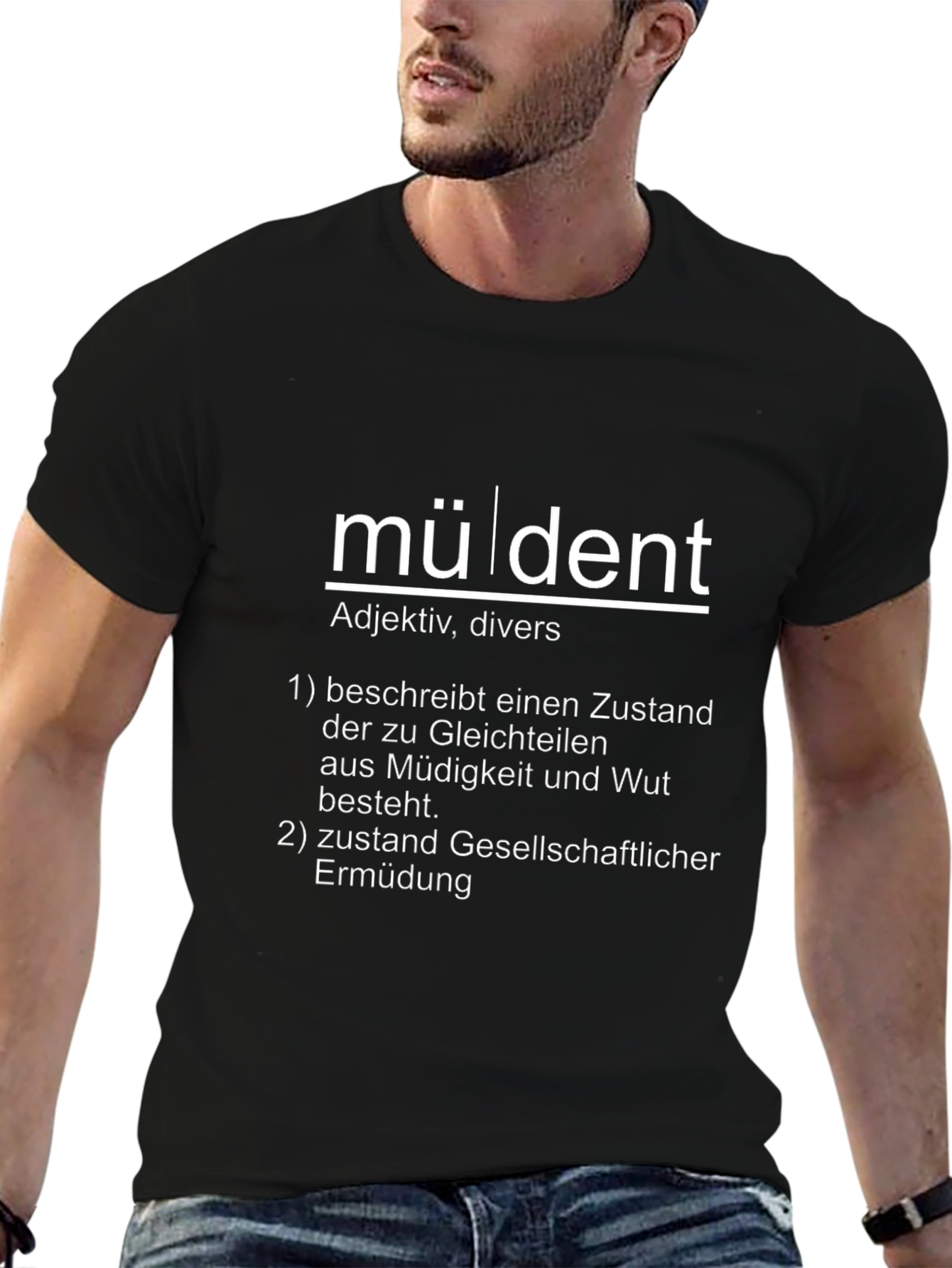 Müldent Definition Graphic Tee - Black