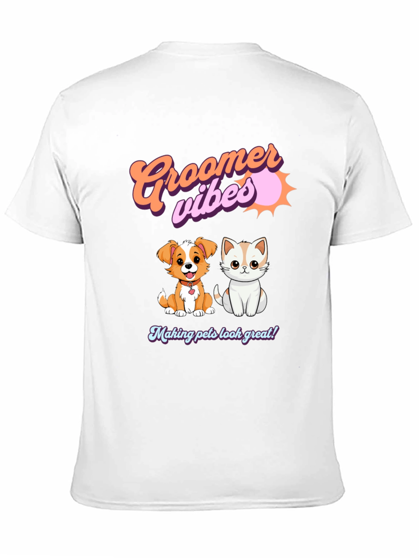 Groomer Vibes Pet T-Shirt