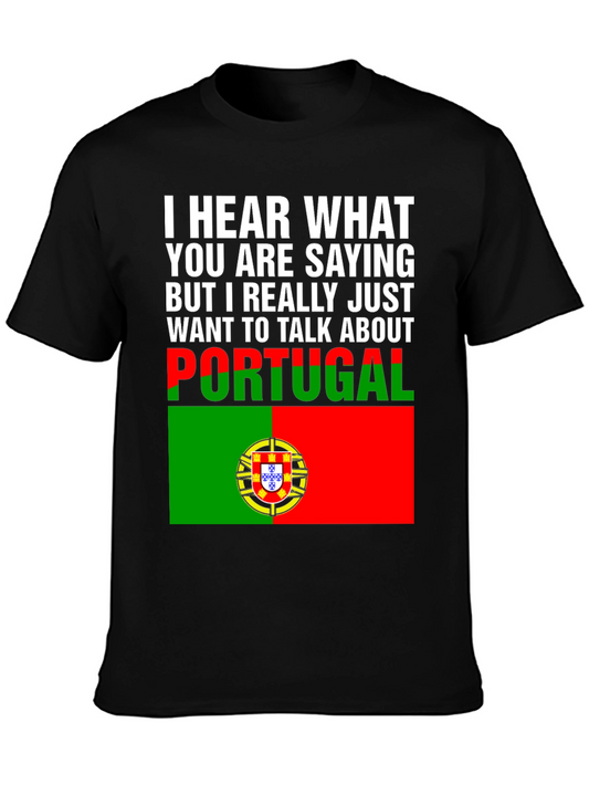 Portugal Flag T-Shirt Funny Portugal Saying