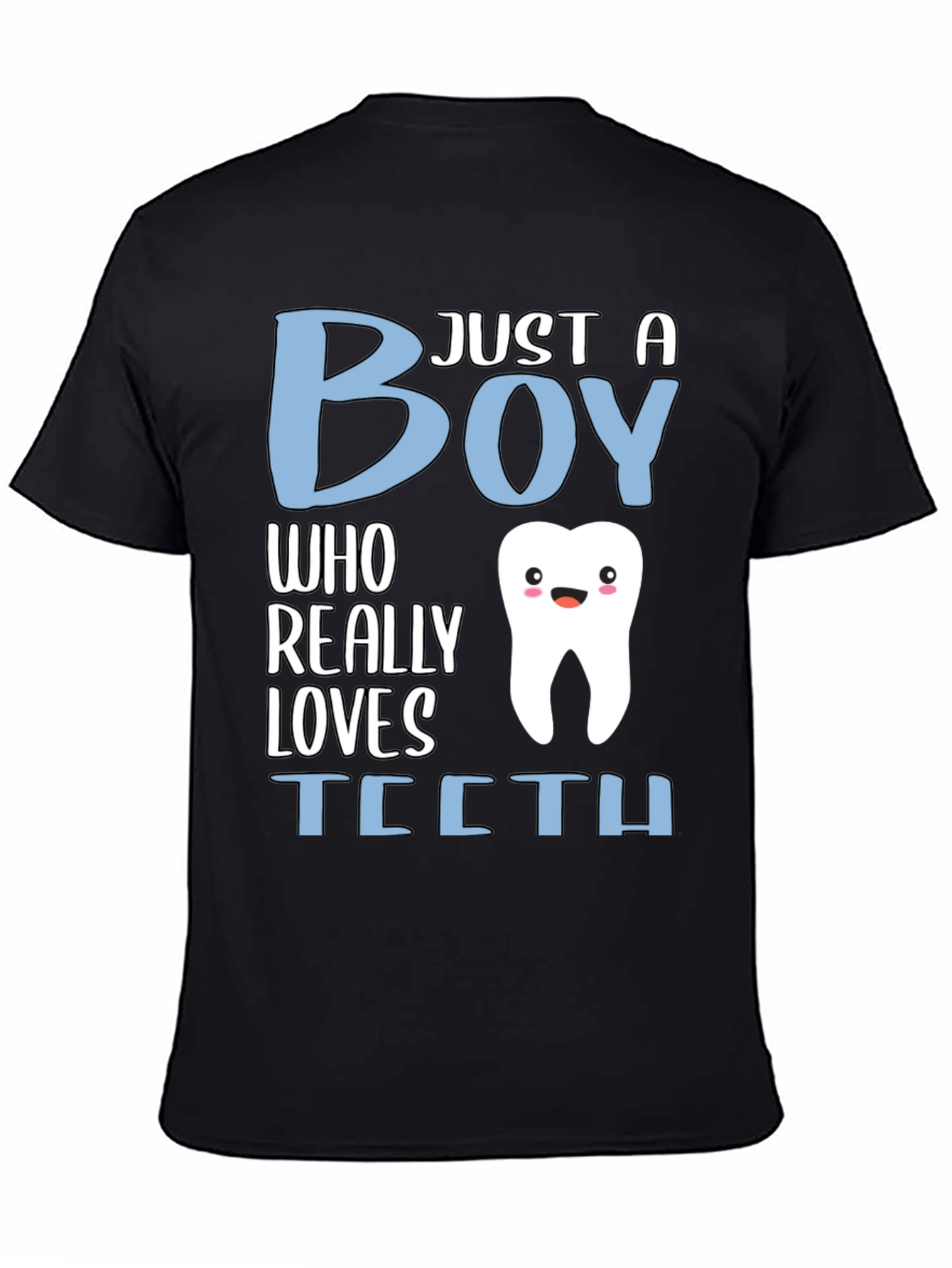 Boy Who Loves Teeth Graphic T-Shirt