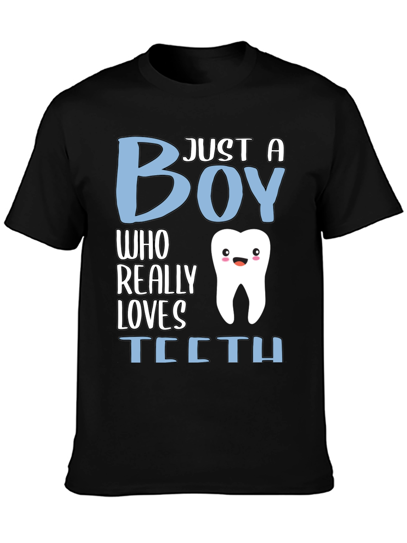 Boy Who Loves Teeth Graphic T-Shirt