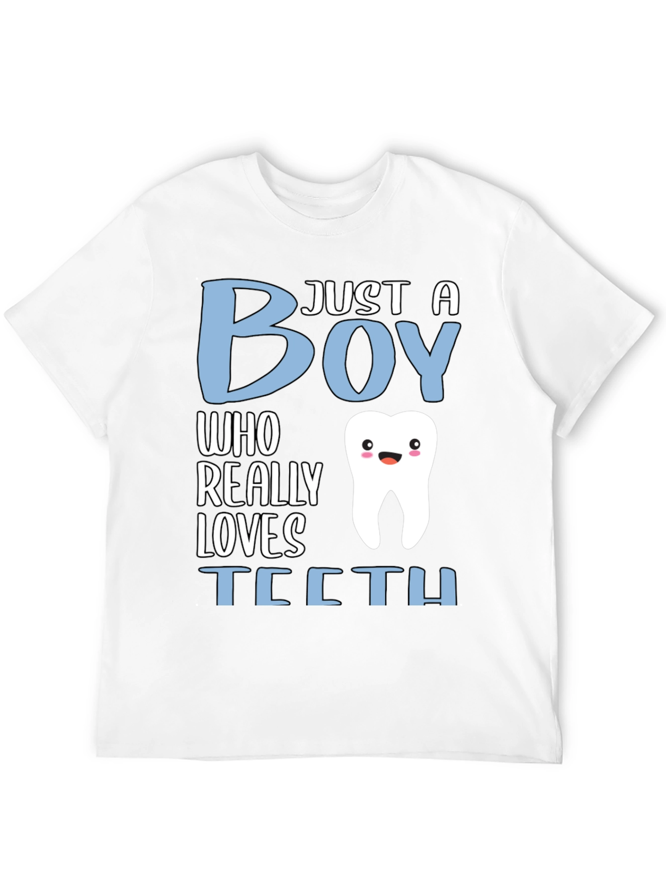 Boy Who Loves Teeth Graphic T-Shirt