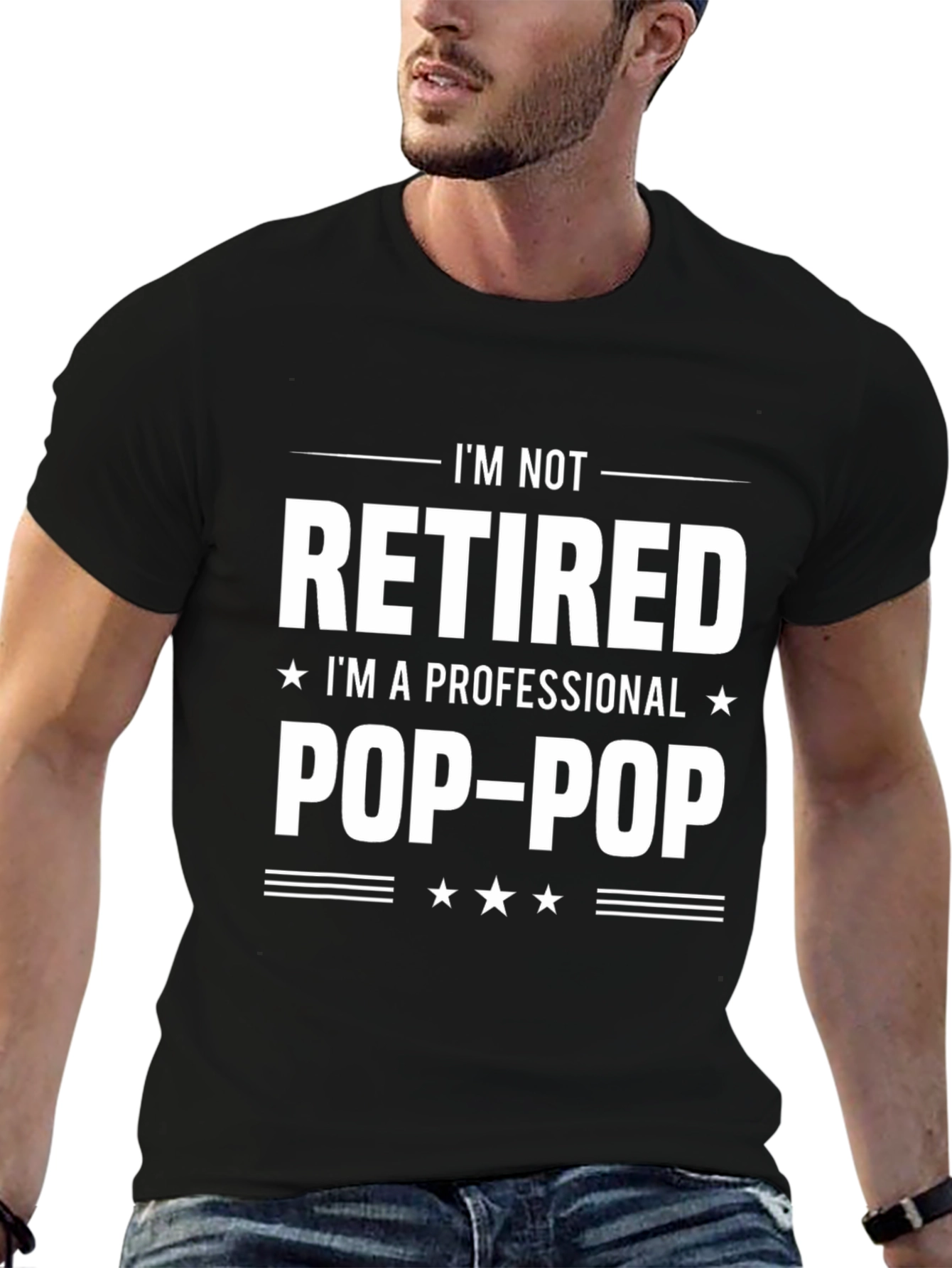 Professional Pop-Pop T-Shirt - Im Not Retired