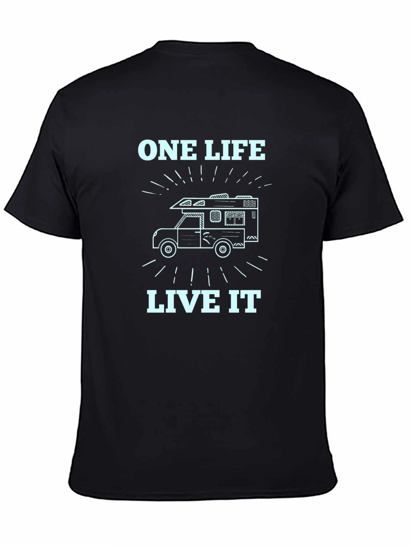 One Life Live It Camper Graphic Tee
