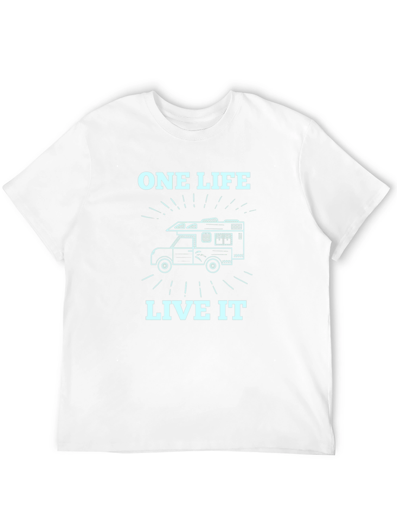 One Life Live It Camper Graphic Tee