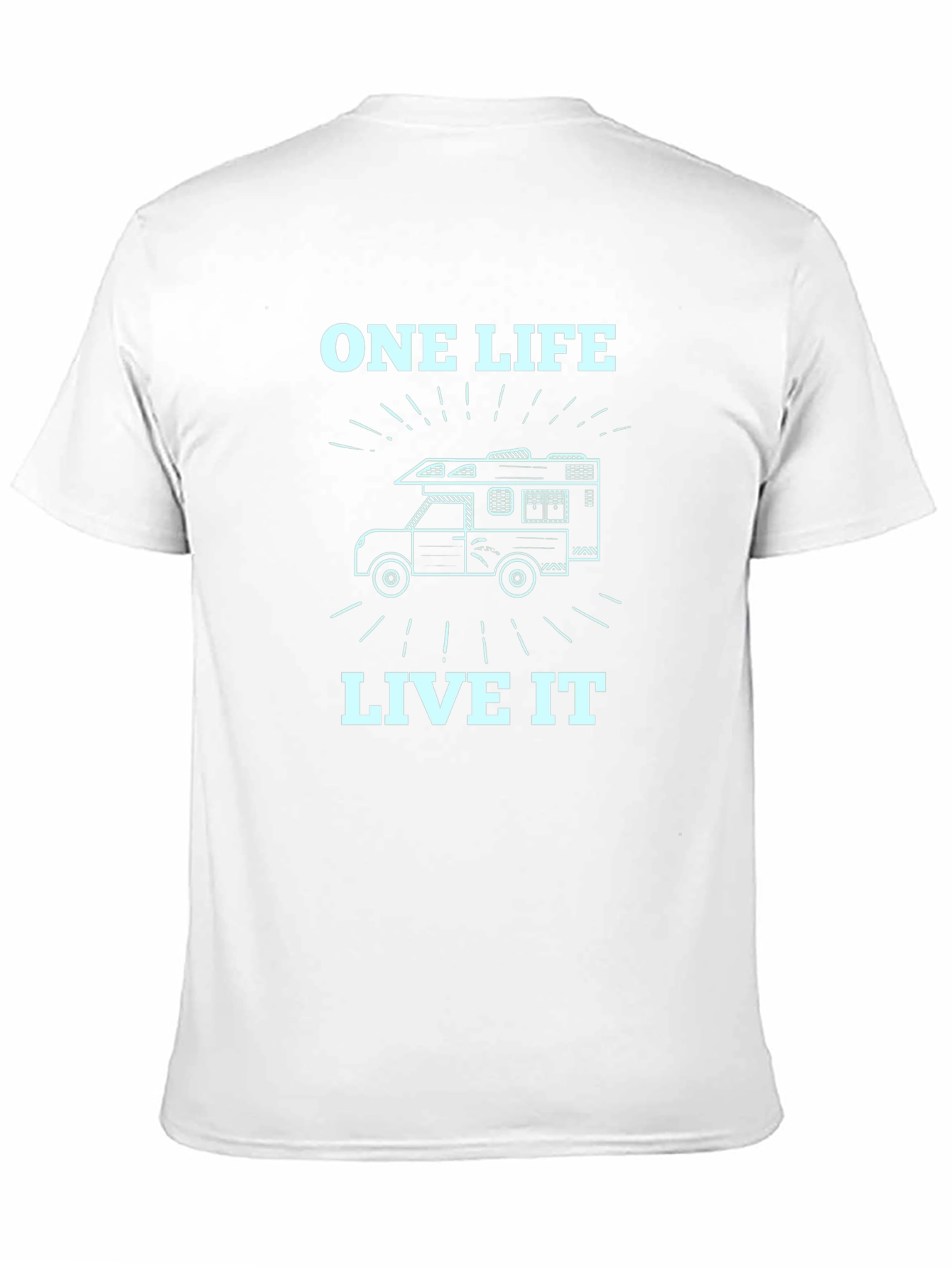 One Life Live It Camper Graphic Tee