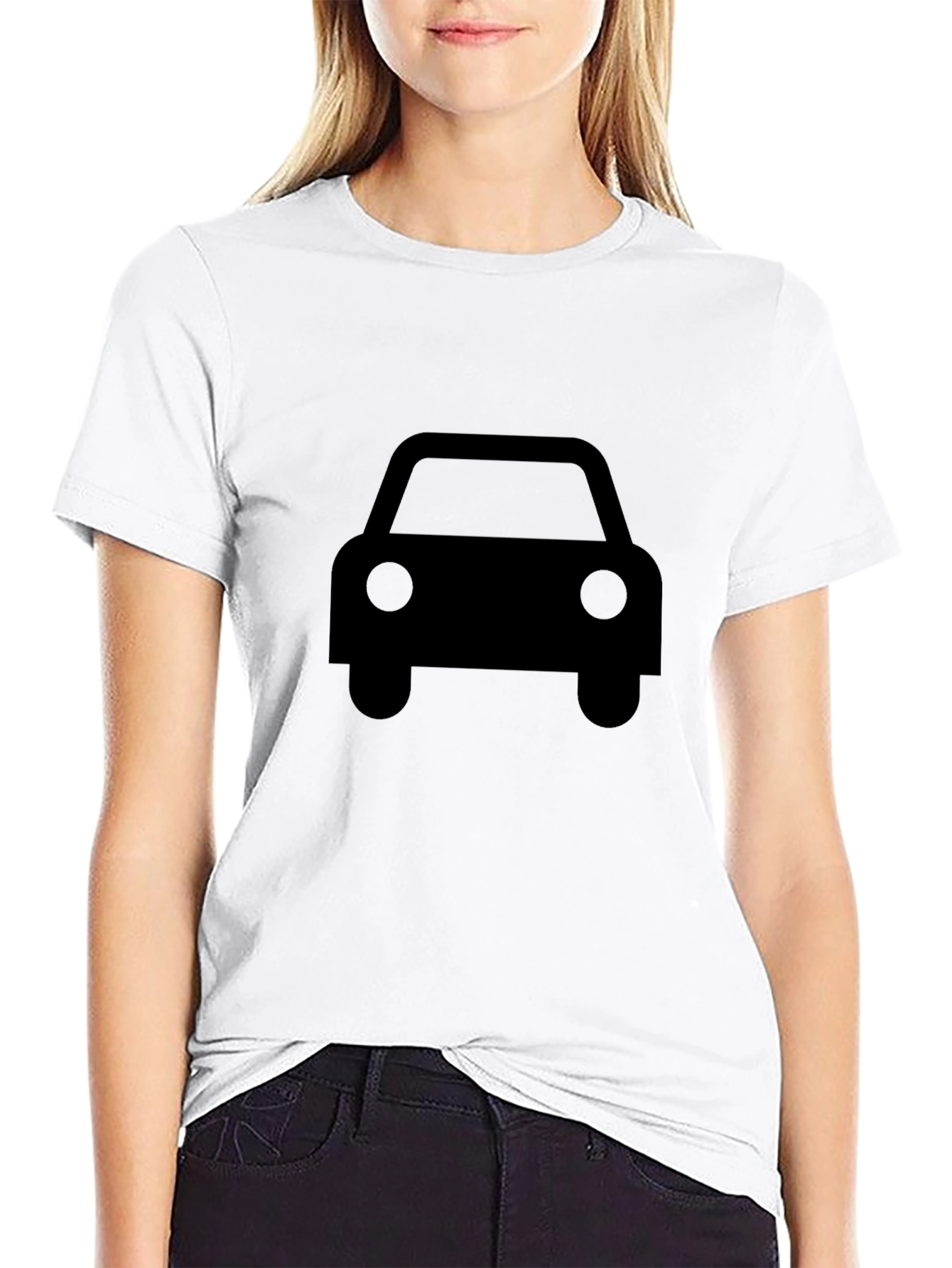 Black Car Graphic T-Shirt