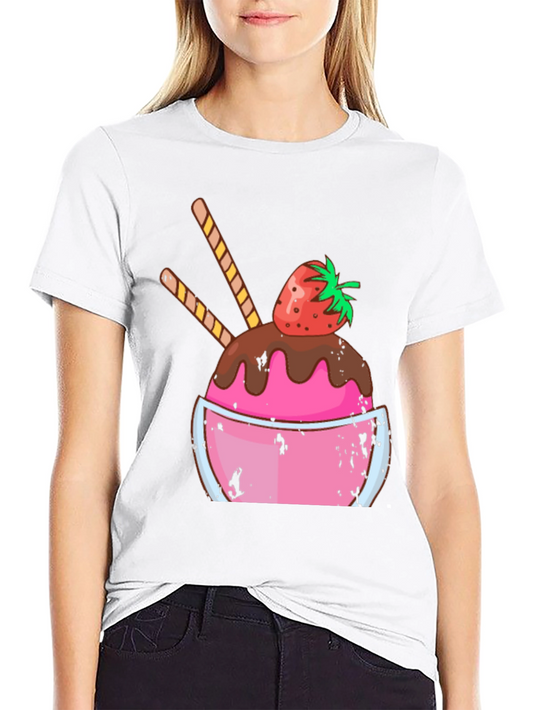 Strawberry Ice Cream T-Shirt