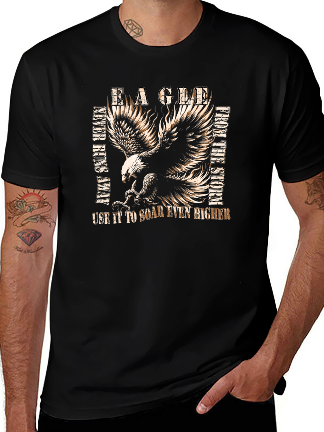 Eagle Soarer Graphic T-Shirt