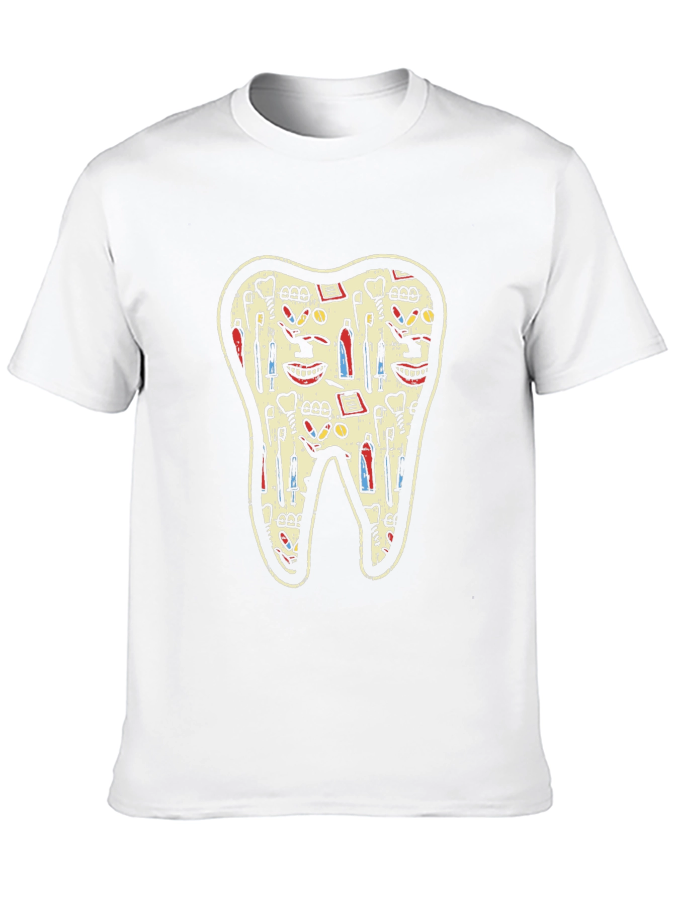 Dentist Tool Pattern T-Shirt