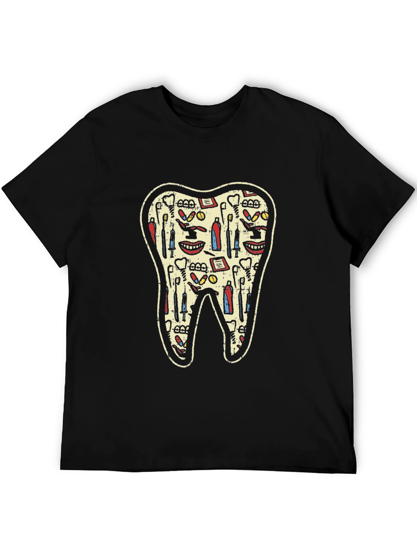 Dentist Tool Pattern T-Shirt