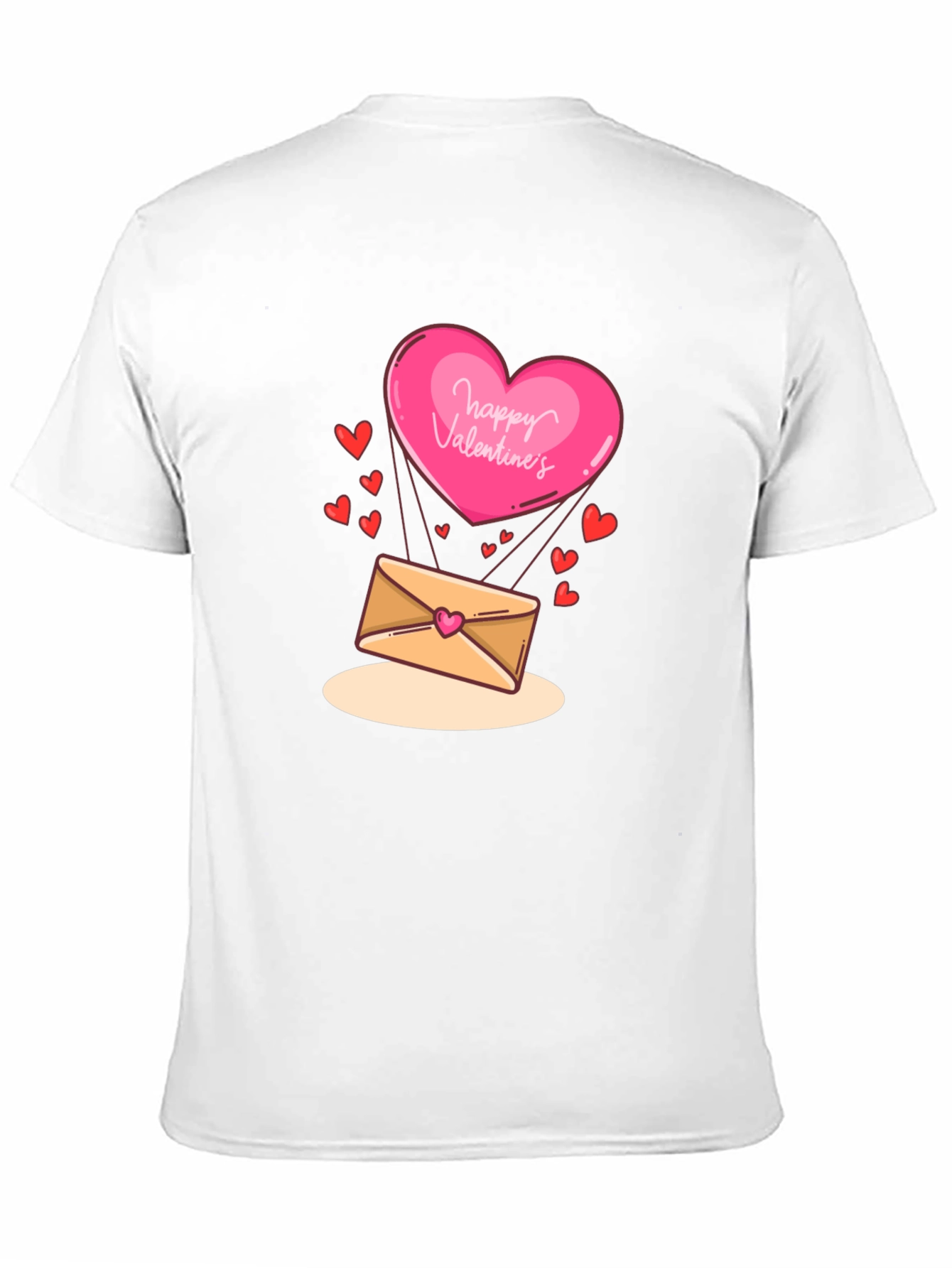 Valentines Day Heart & Letter T-Shirt