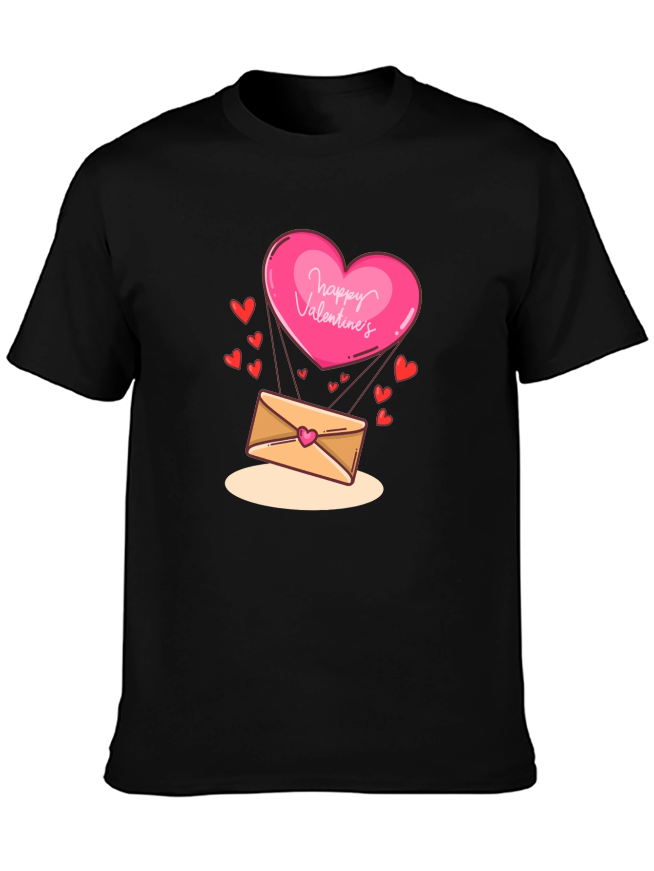 Valentines Day Heart & Letter T-Shirt