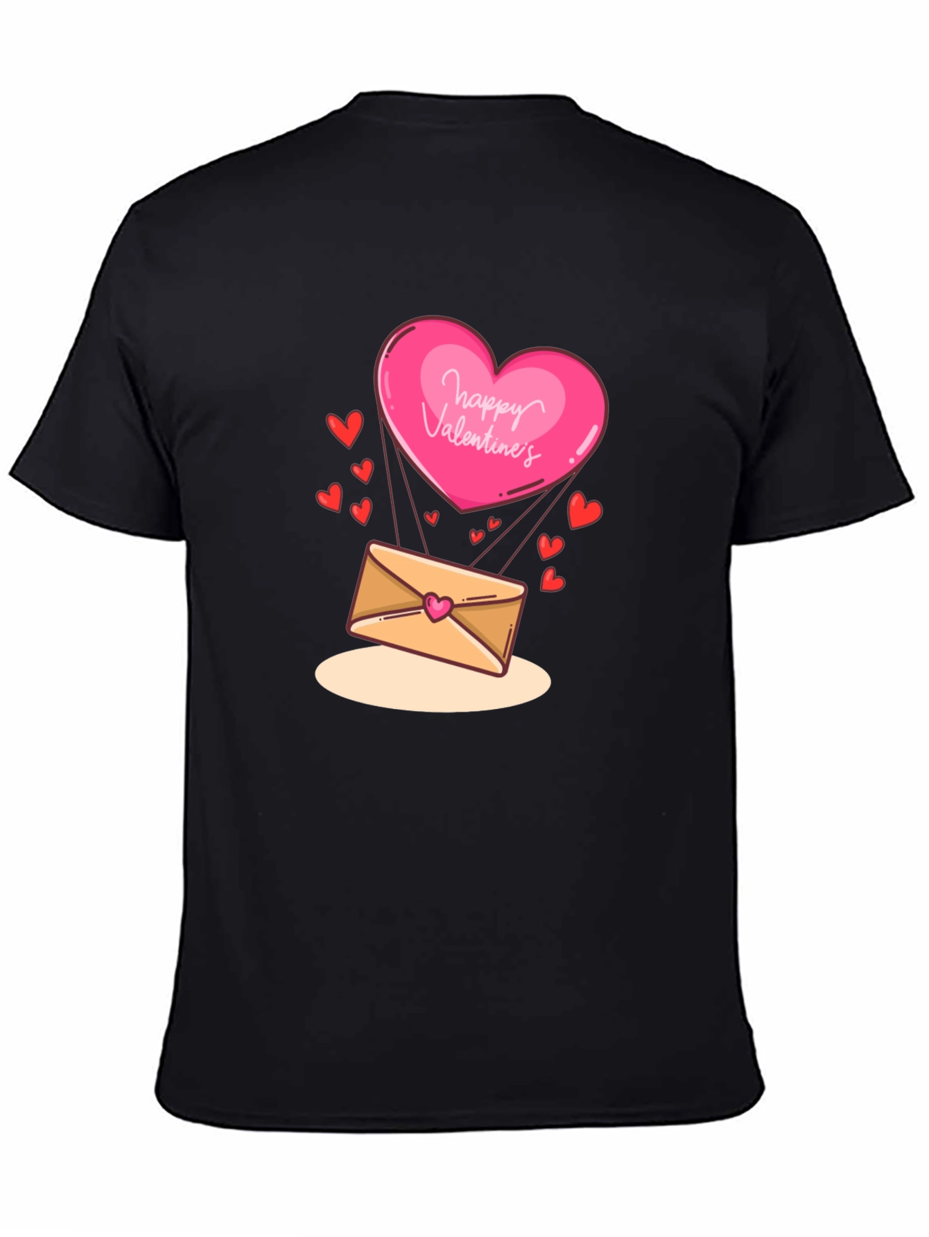 Valentines Day Heart & Letter T-Shirt
