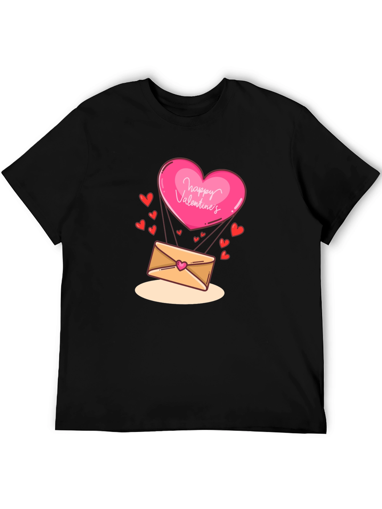 Valentines Day Heart & Letter T-Shirt