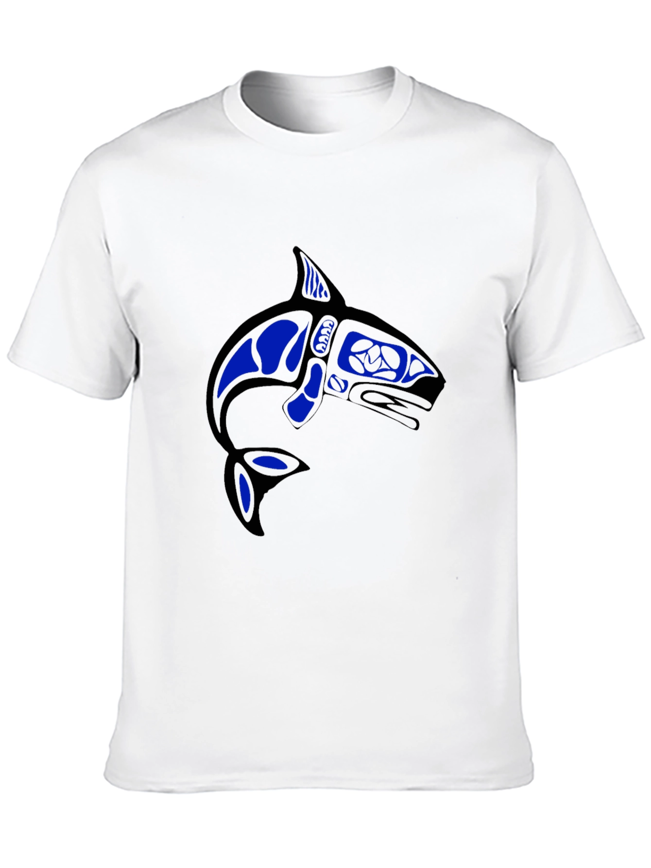 Orca Whale Graphic Tee - Black T-Shirt