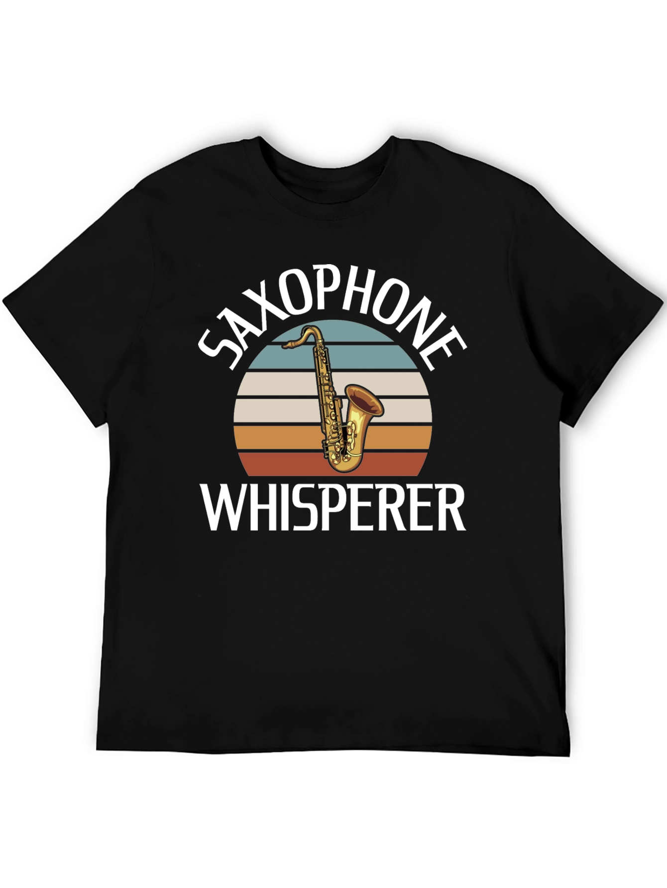 Saxophone Whisperer Graphic T-Shirt Musician Tee