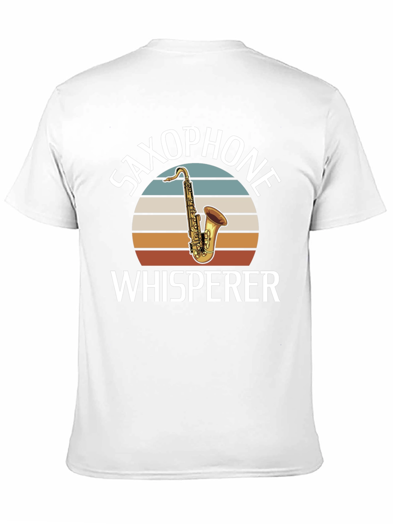 Saxophone Whisperer Graphic T-Shirt Musician Tee