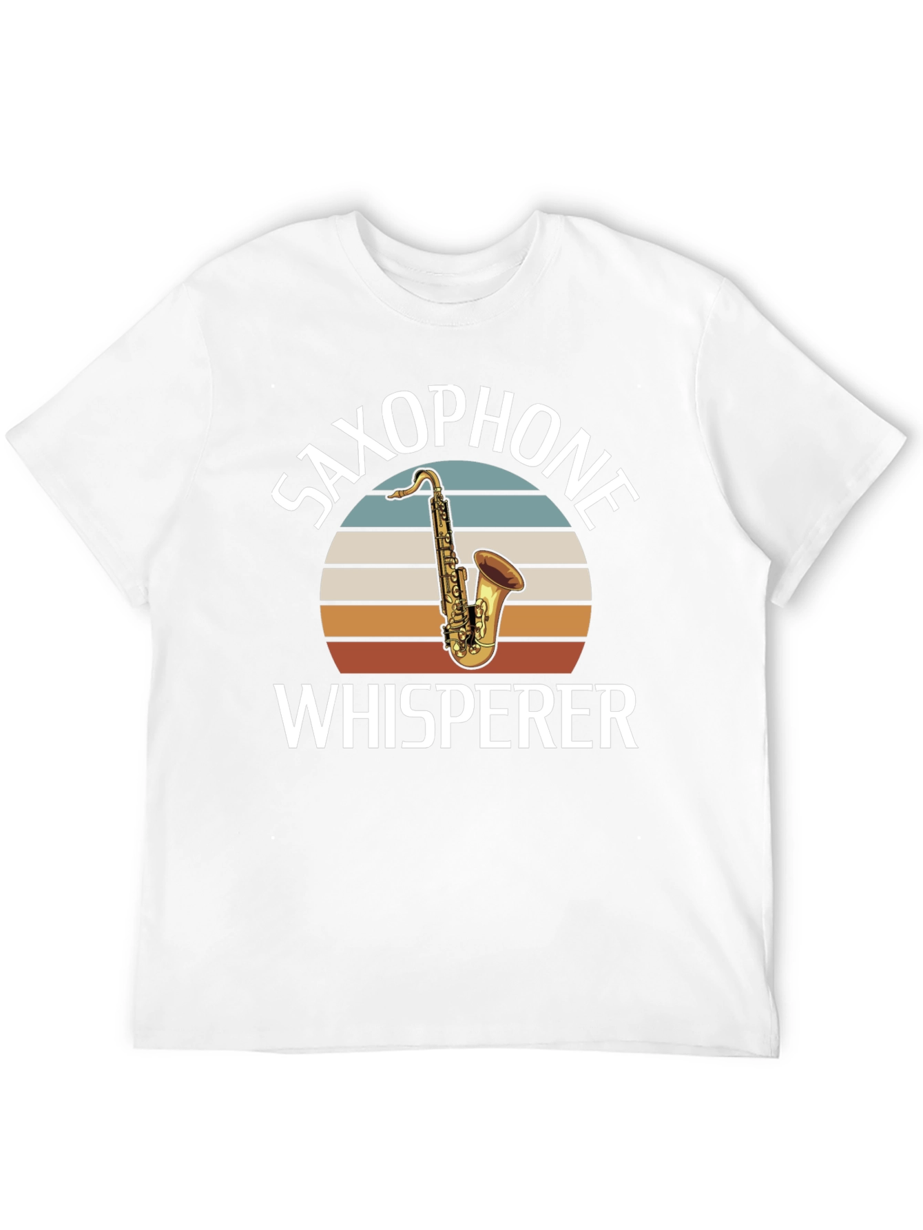 Saxophone Whisperer Graphic T-Shirt Musician Tee