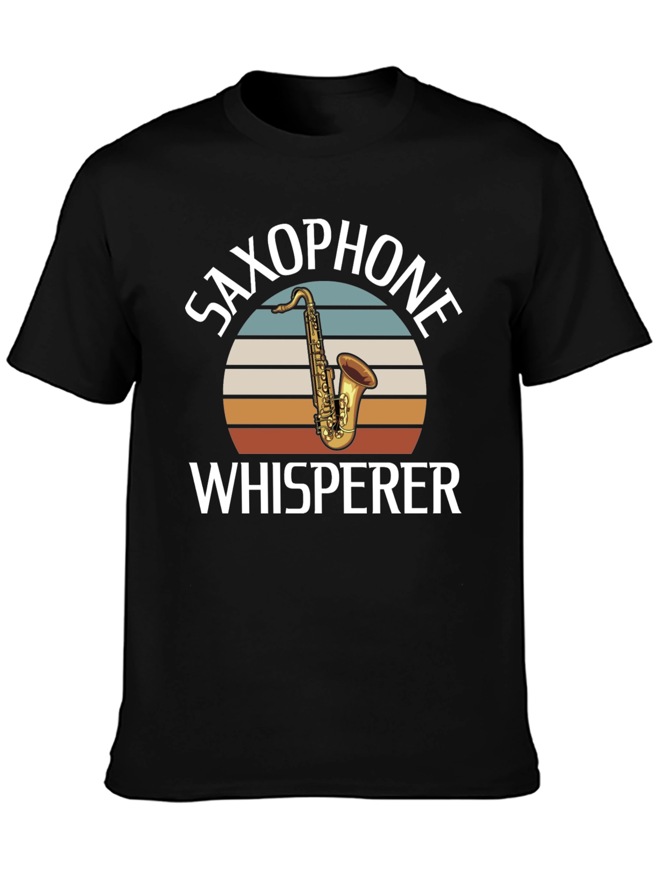 Saxophone Whisperer Graphic T-Shirt Musician Tee