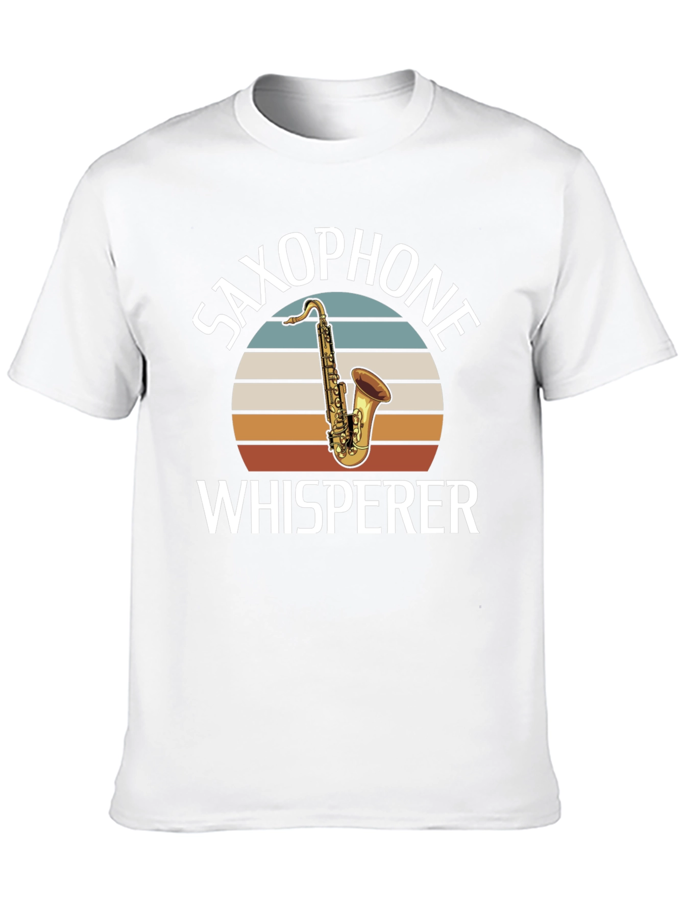 Saxophone Whisperer Graphic T-Shirt Musician Tee