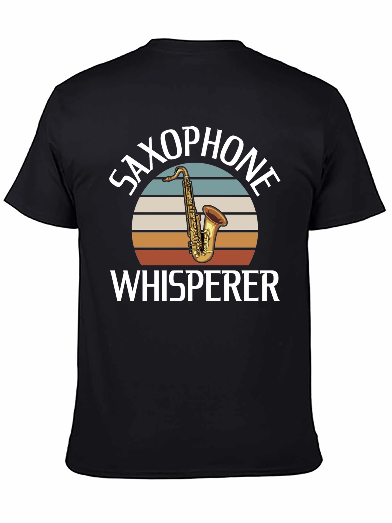 Saxophone Whisperer Graphic T-Shirt Musician Tee