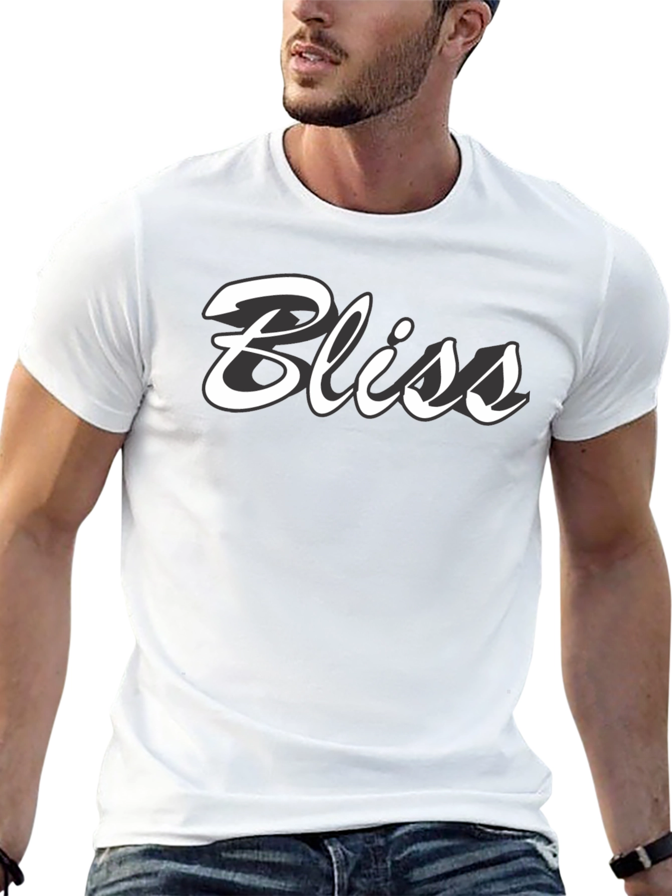 Bliss Graphic Tee - Stylish Comfort