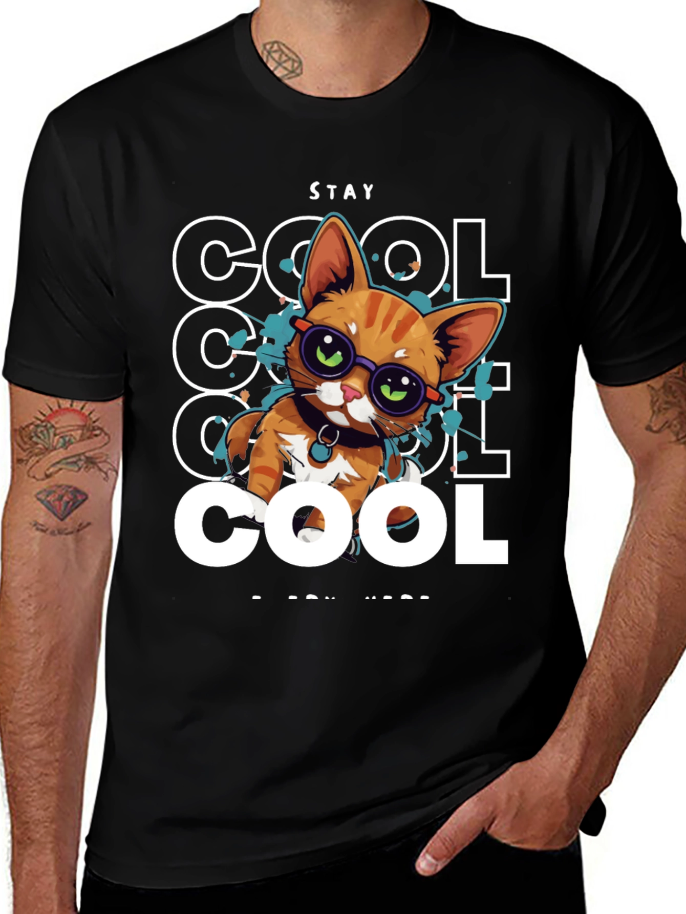 Stay Cool Cat T-Shirt