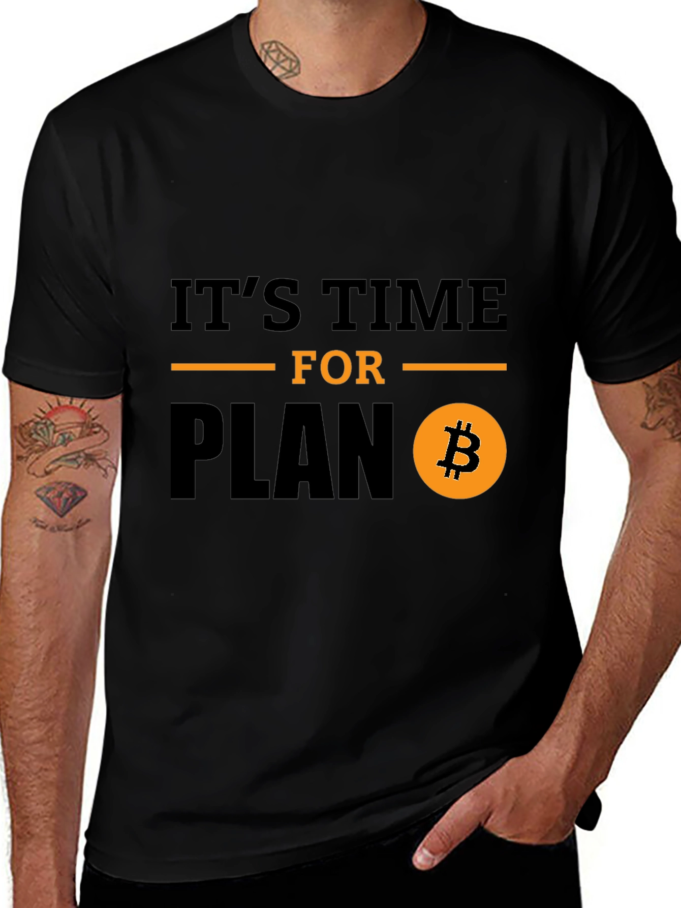 Its Time for Plan B Bitcoin T-Shirt