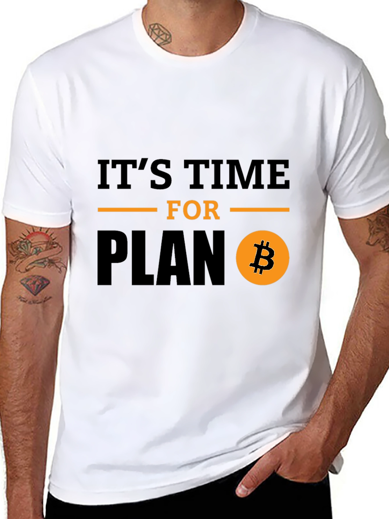 Its Time for Plan B Bitcoin T-Shirt