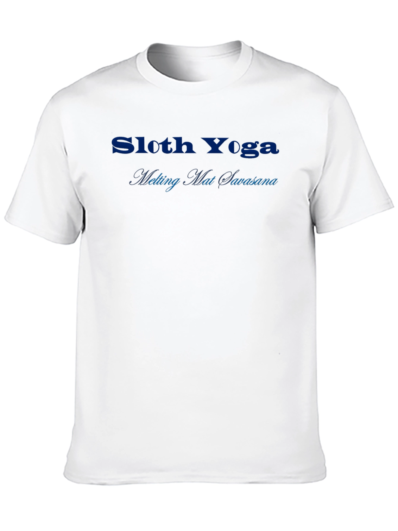 Sloth Yoga Melting Mat T-Shirt