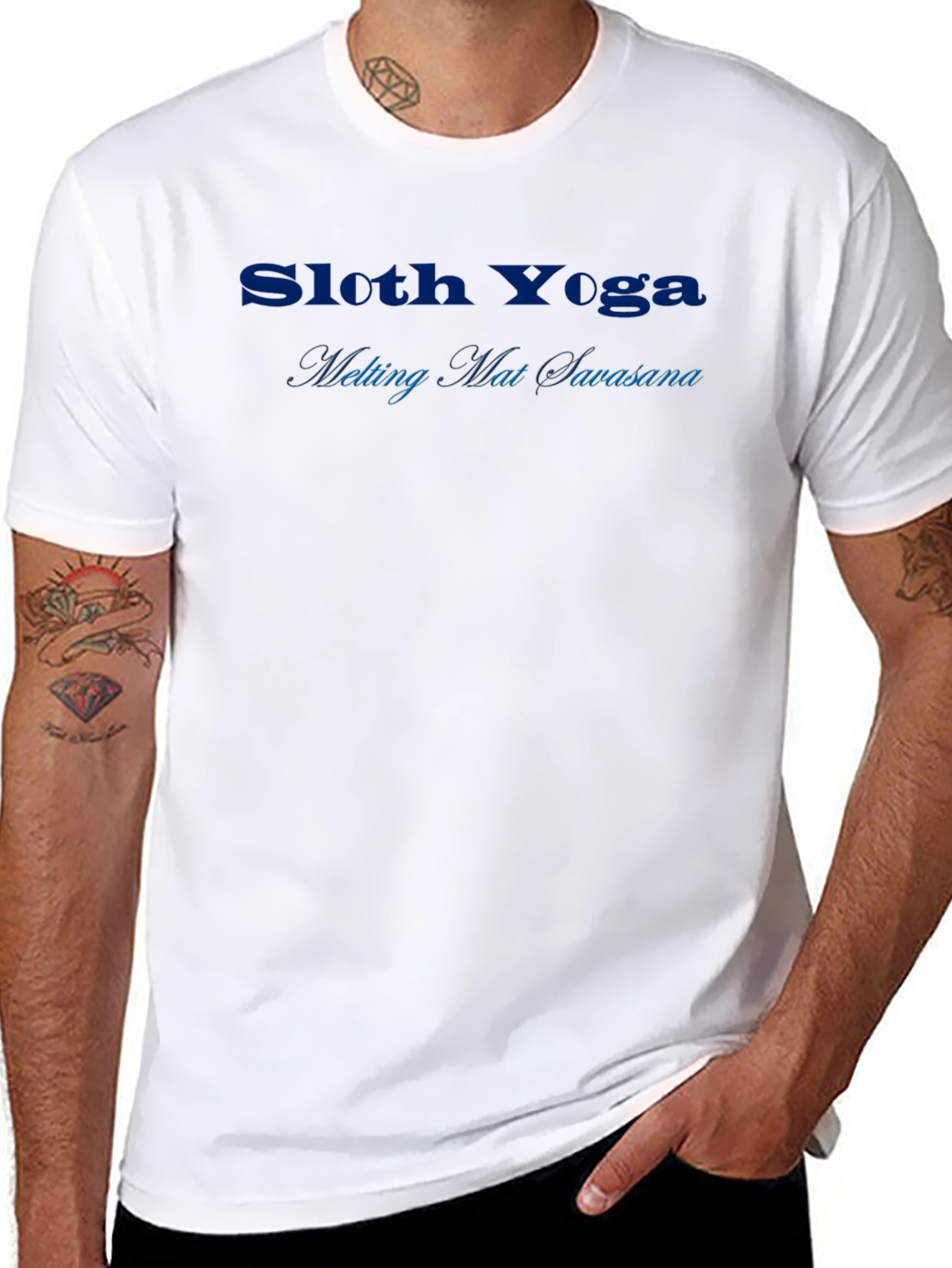 Sloth Yoga Melting Mat T-Shirt