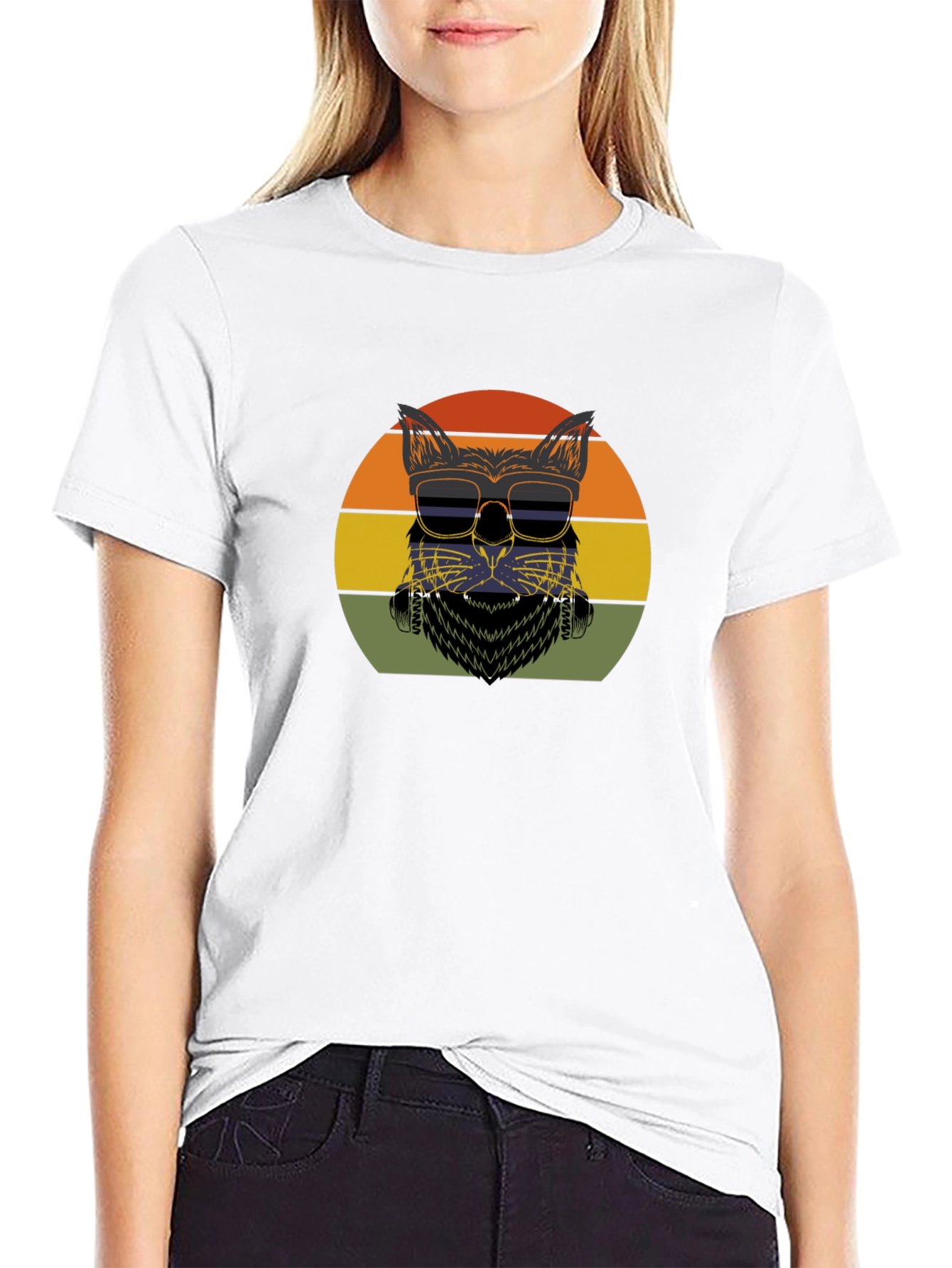 Cool Cat Retro T-Shirt