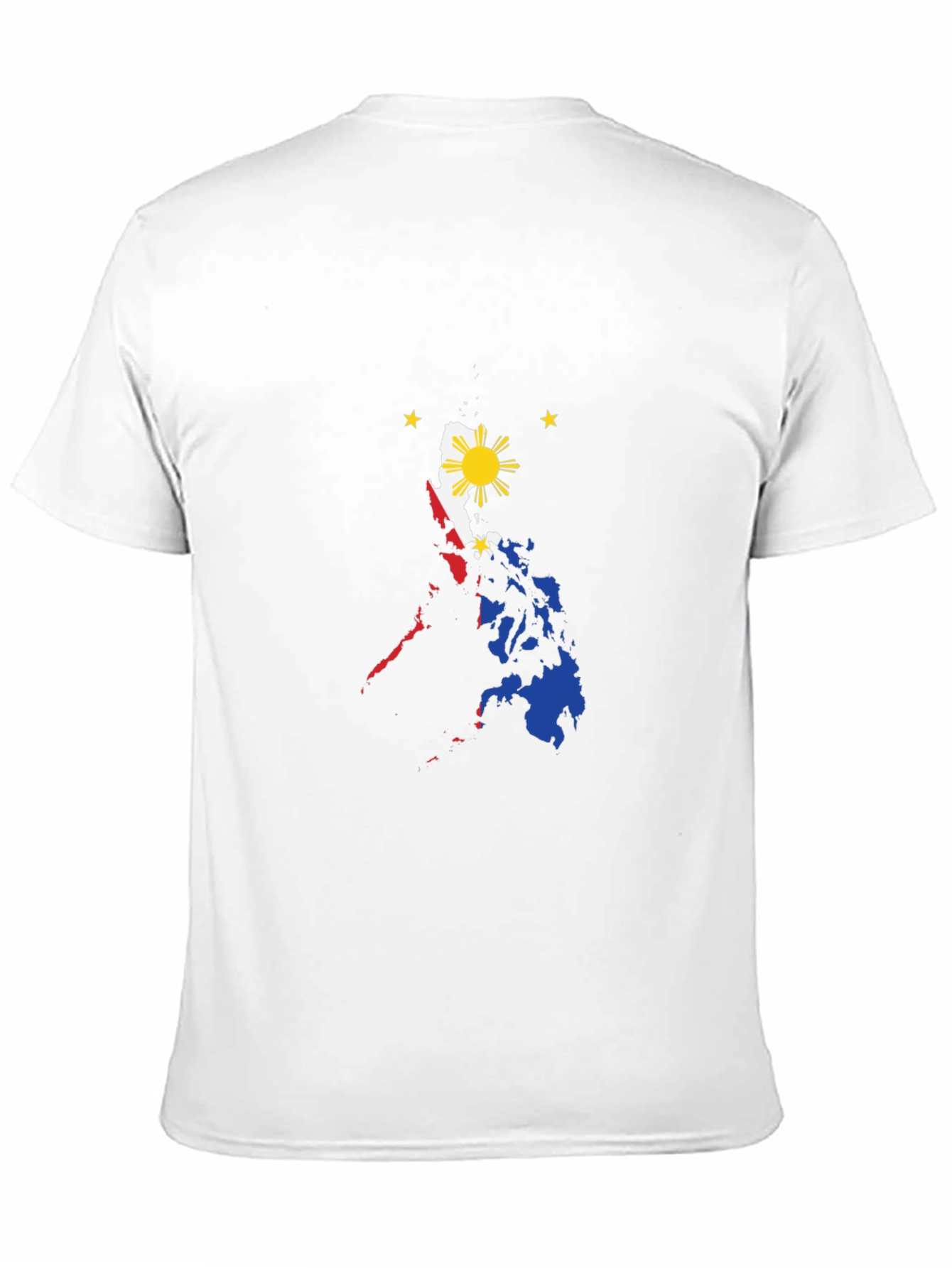 Philippine Flag T-Shirt - Black Cotton Tee