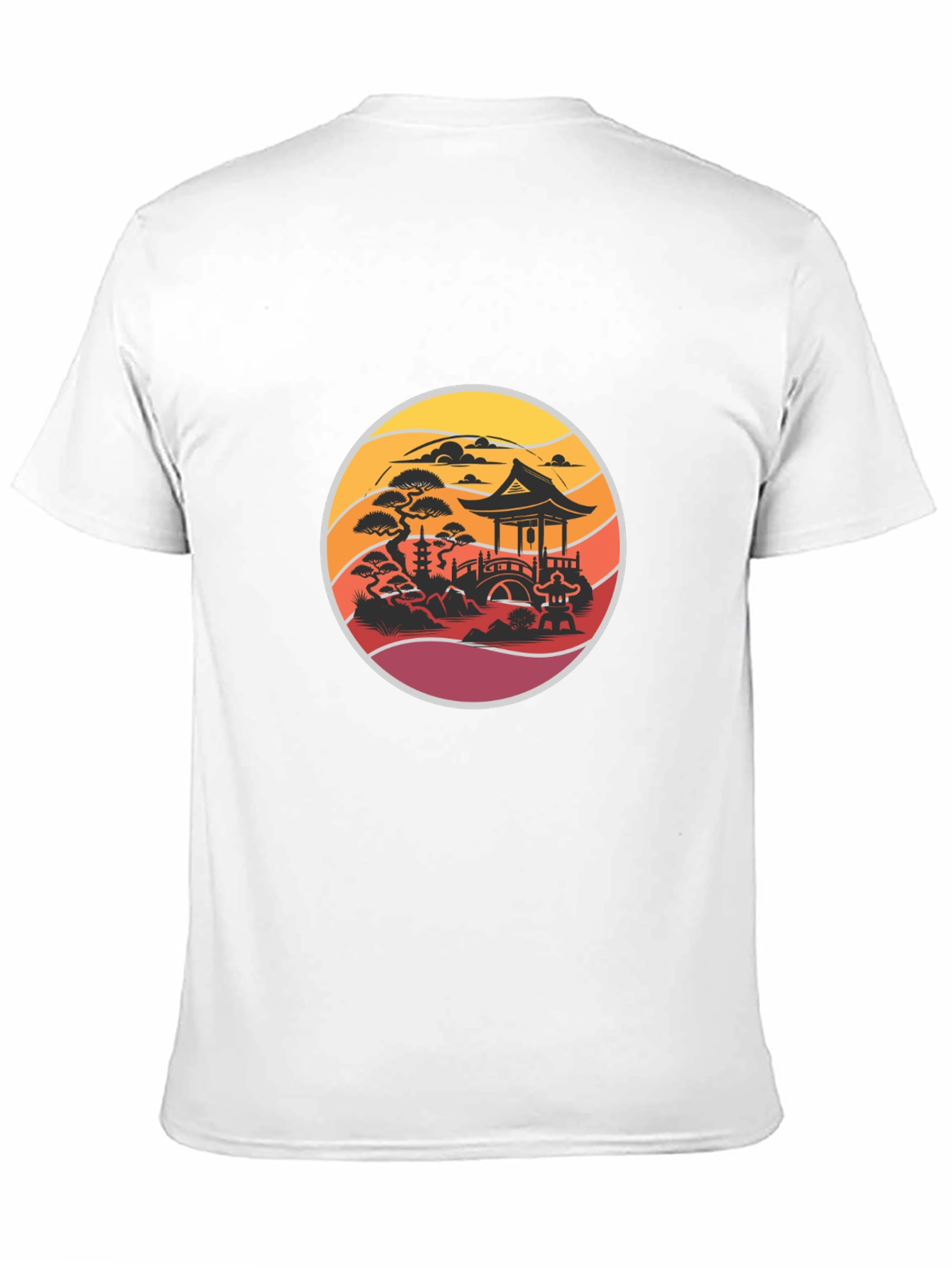 Zen Garden T-Shirt - Asian Inspired Design