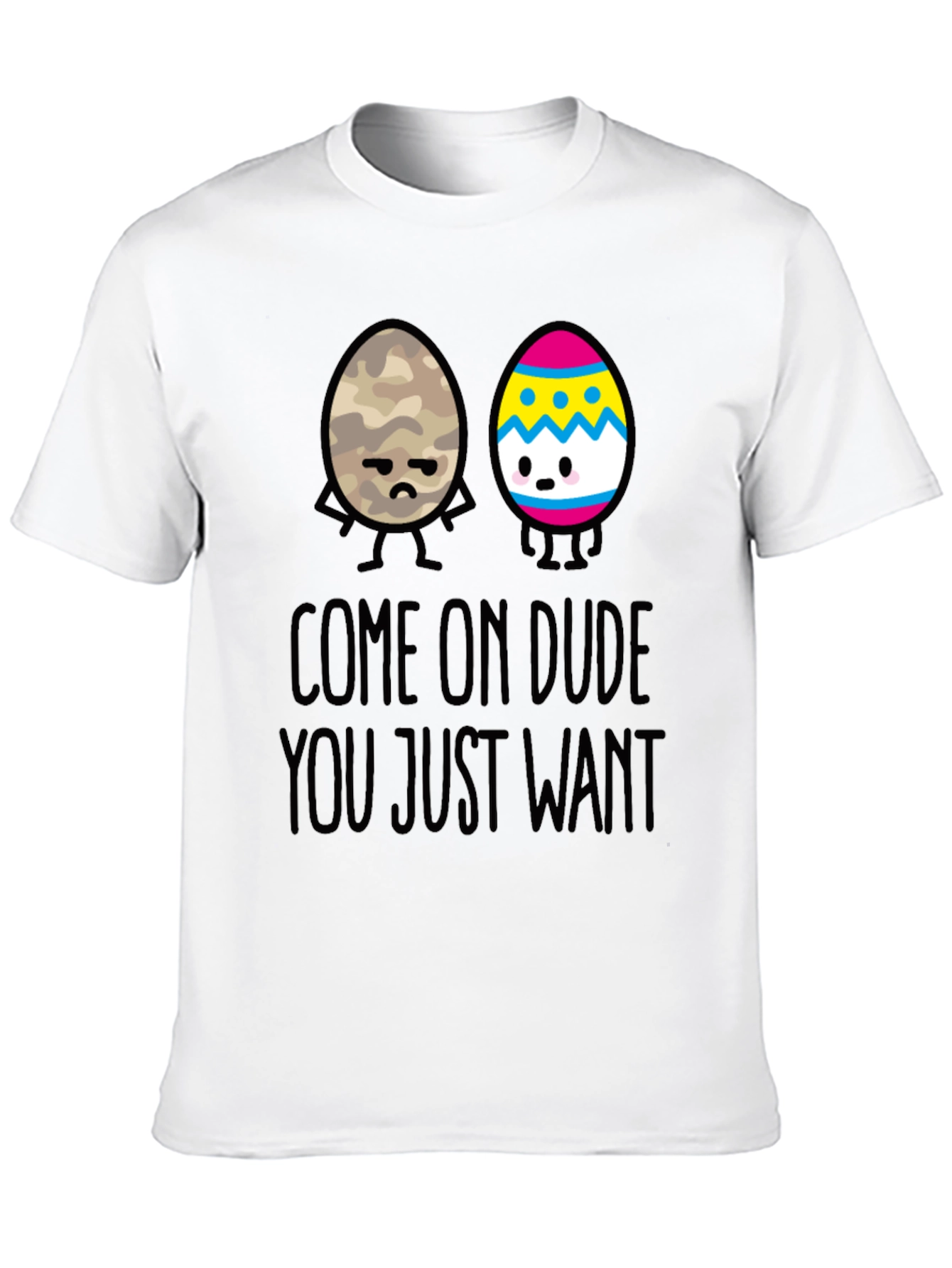 Funny Easter Egg Graphic T-Shirt
