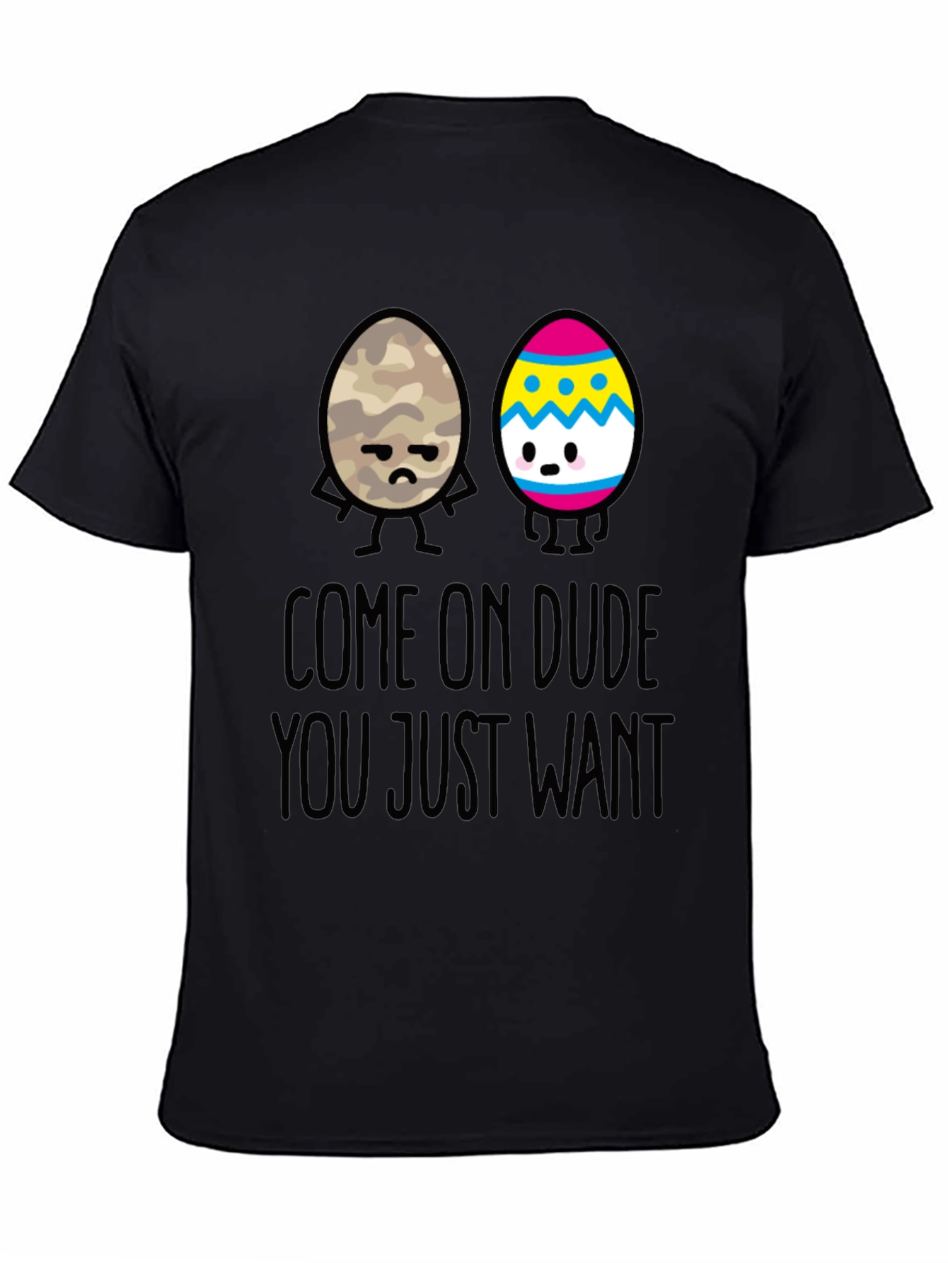 Funny Easter Egg Graphic T-Shirt