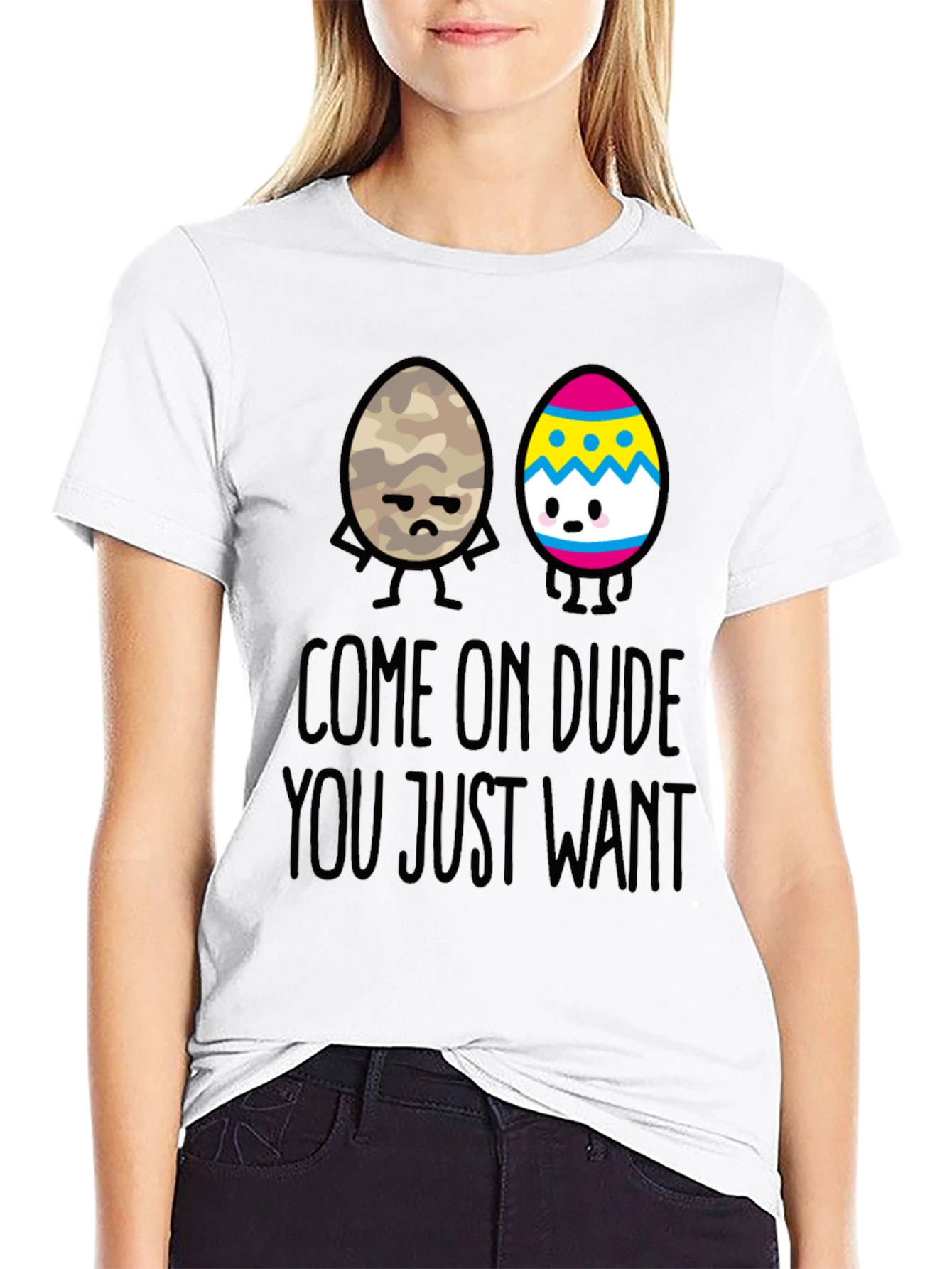 Funny Easter Egg Graphic T-Shirt