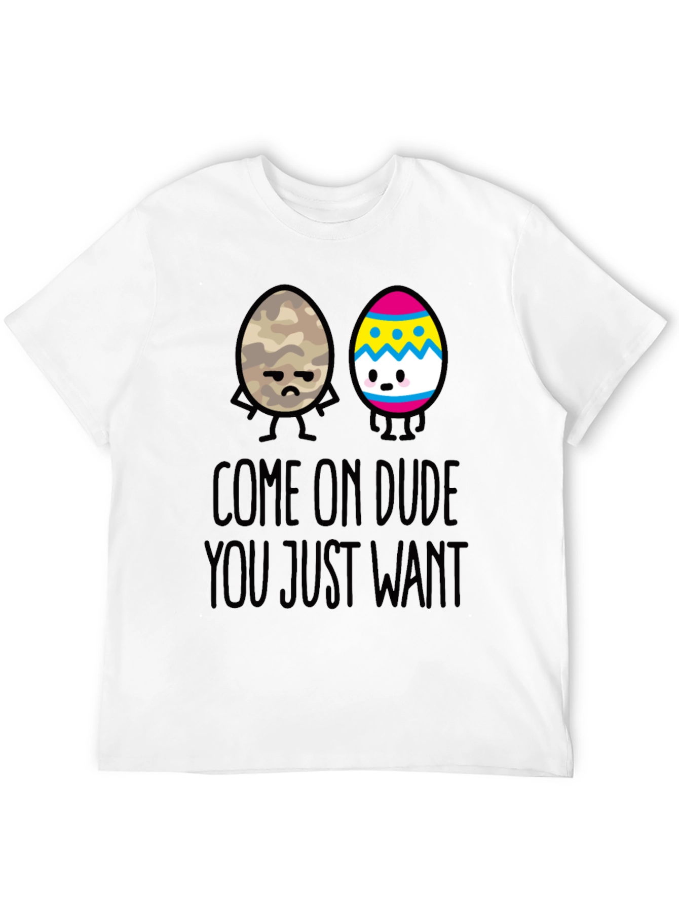 Funny Easter Egg Graphic T-Shirt