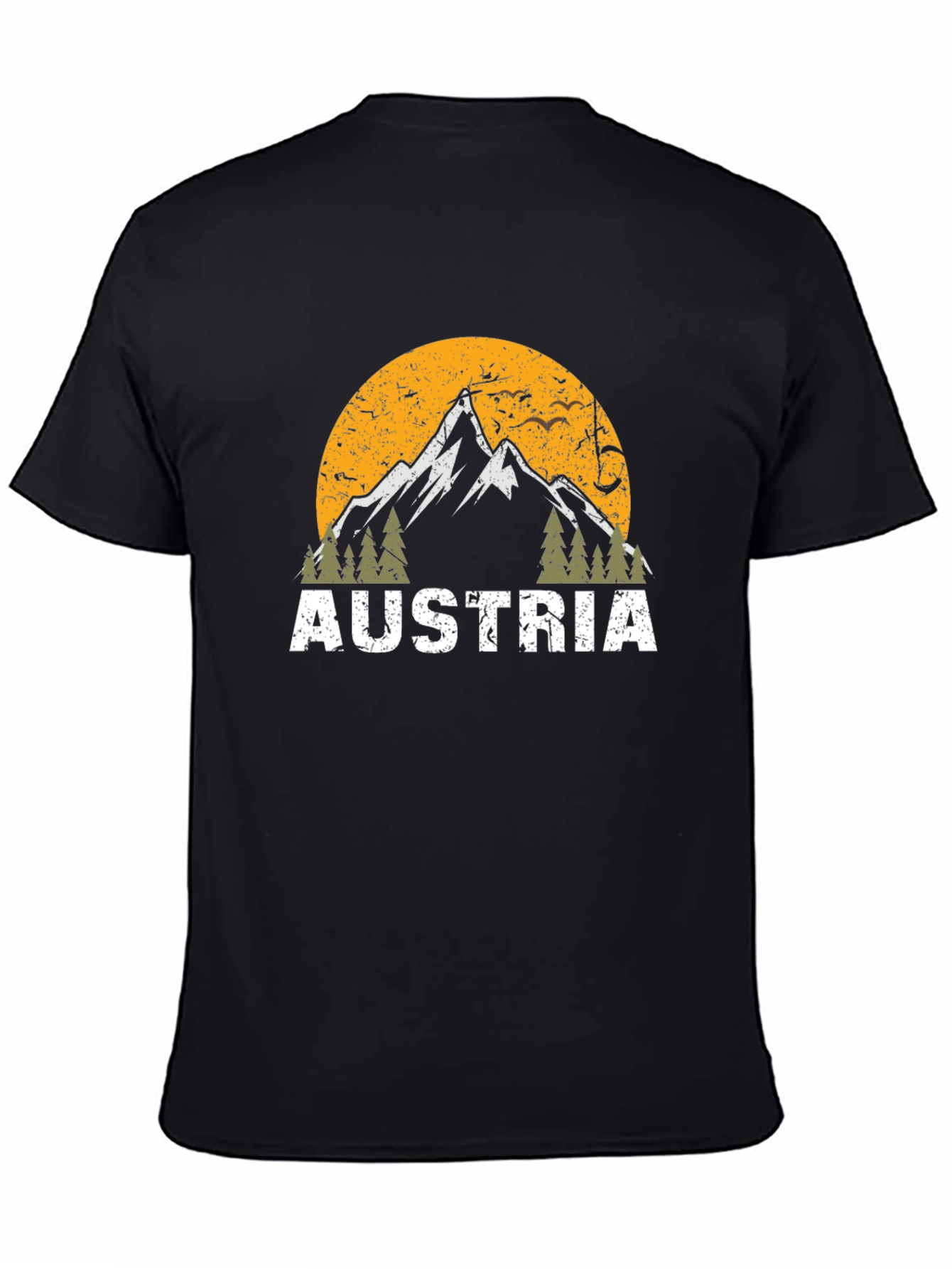Austria Mountain Graphic T-Shirt