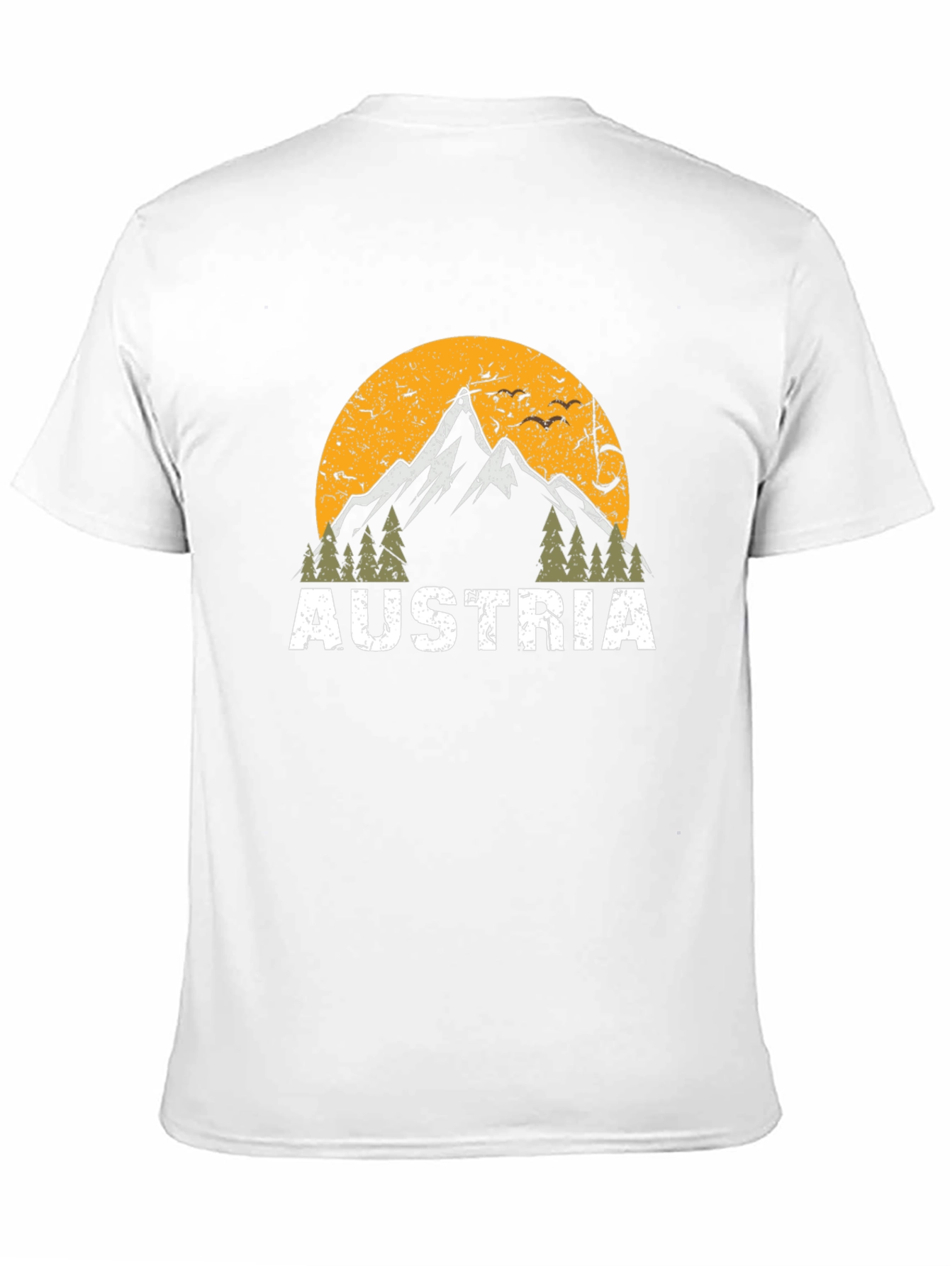 Austria Mountain Graphic T-Shirt