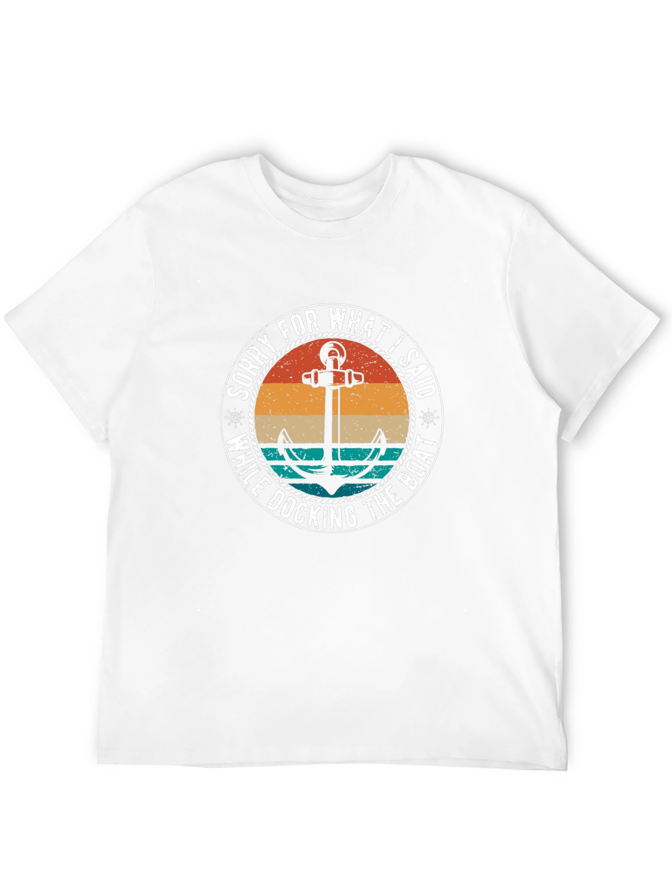 Sorry for What I Said Boat Tee