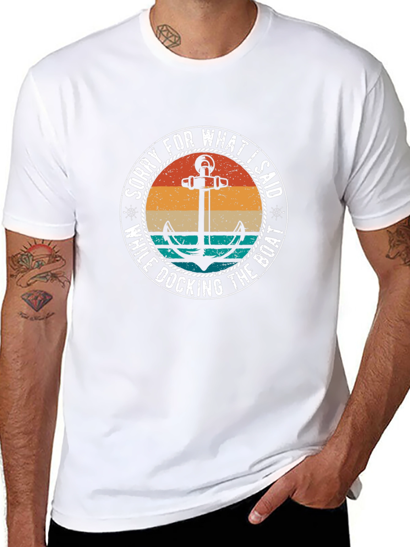 Sorry for What I Said Boat Tee