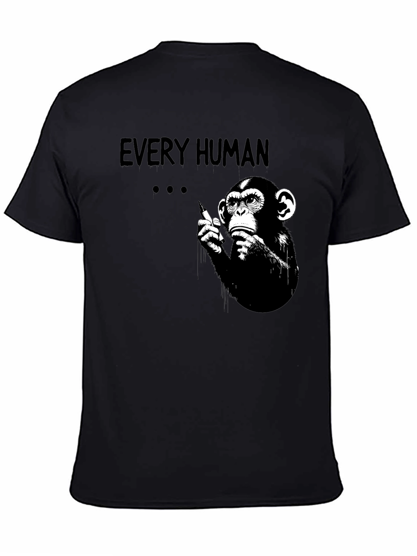 Every Human Monkey Graphic T-Shirt
